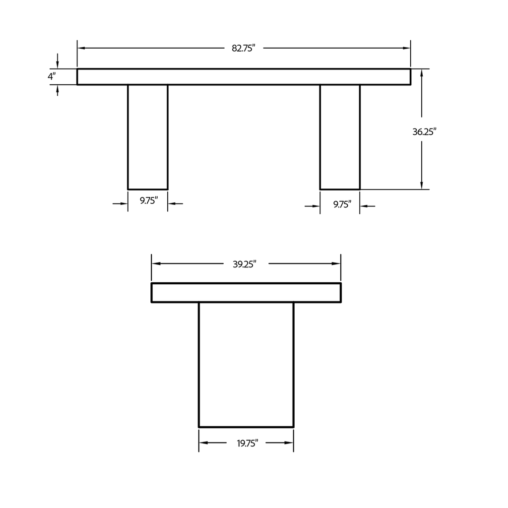 Elcor Table - Counter Height