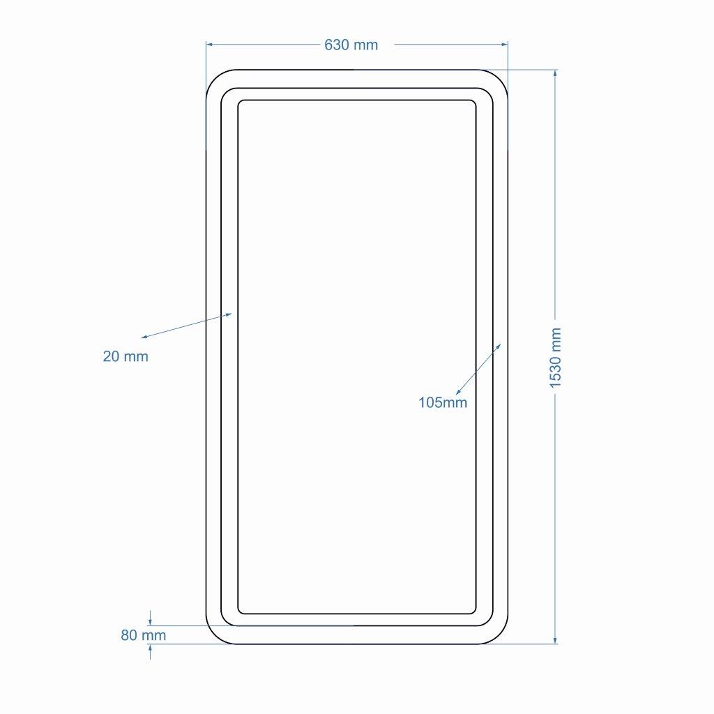 Vinod Wall Mirror