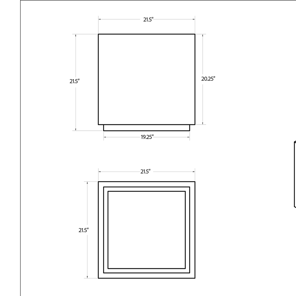 Bloc End Table