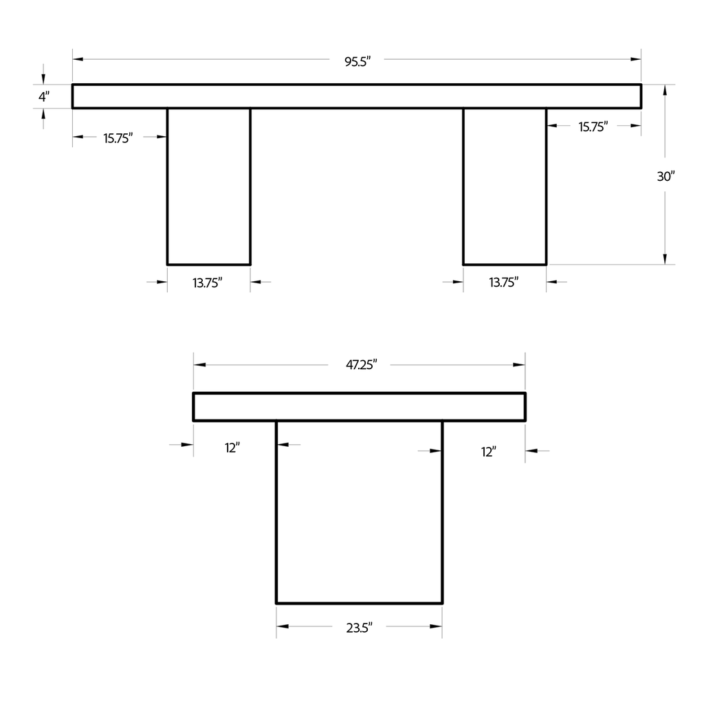 Elcor Table - Dining Height