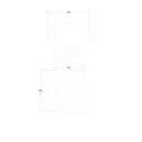 Faceted Stool