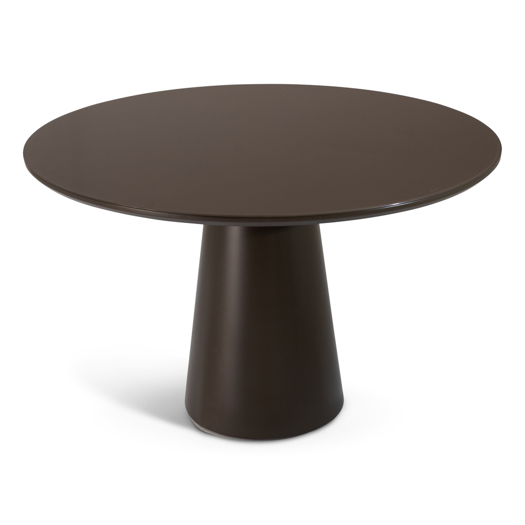 Mona Lacquered Round Dining Table