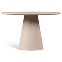 Mona Wood Round Dining Table