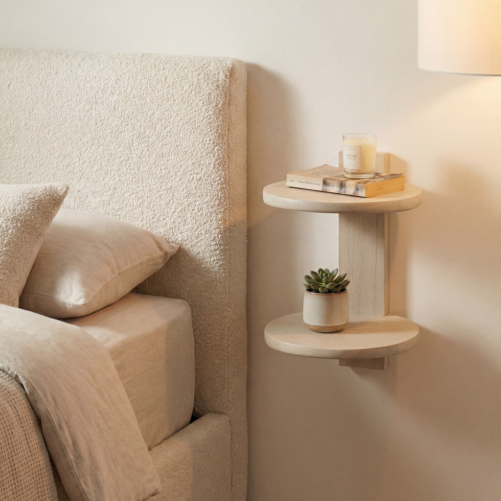 Lucy Wall Mounted Nightstand