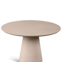 Mona Wood Round Dining Table