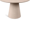 Mona Wood Round Dining Table