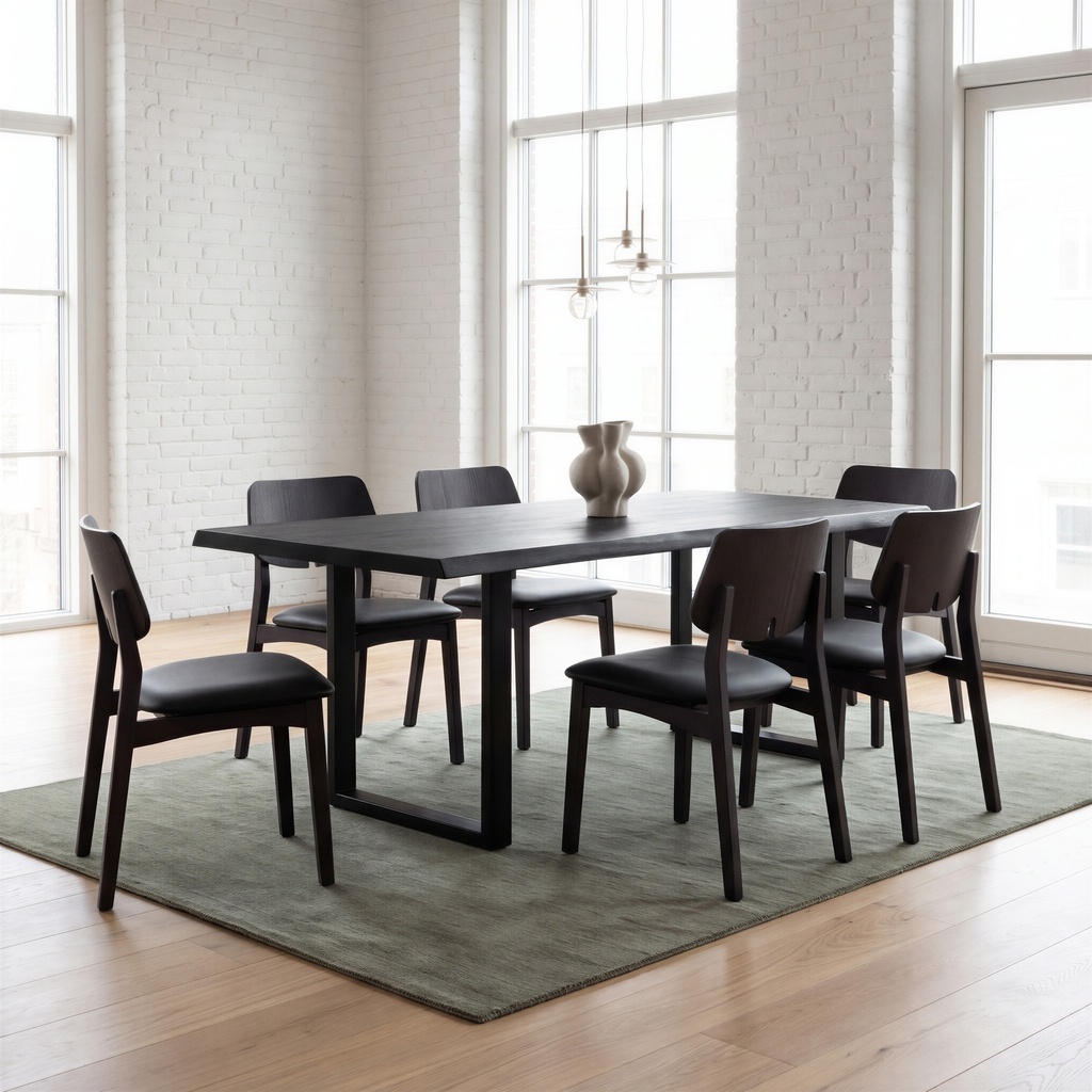 Brooks Dining Table - U Base