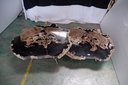 Lastra Coffee Table - Natural Dark (Set of 2)