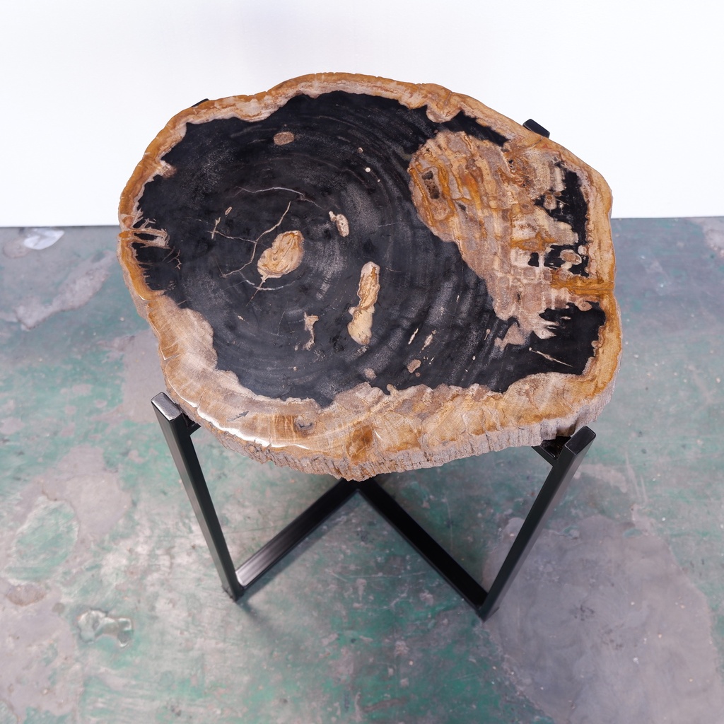 Milo End Table - Natural Dark