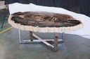 Eliza Coffee Table - Natural Dark
