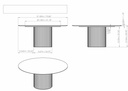 Atenas Round Dining Table