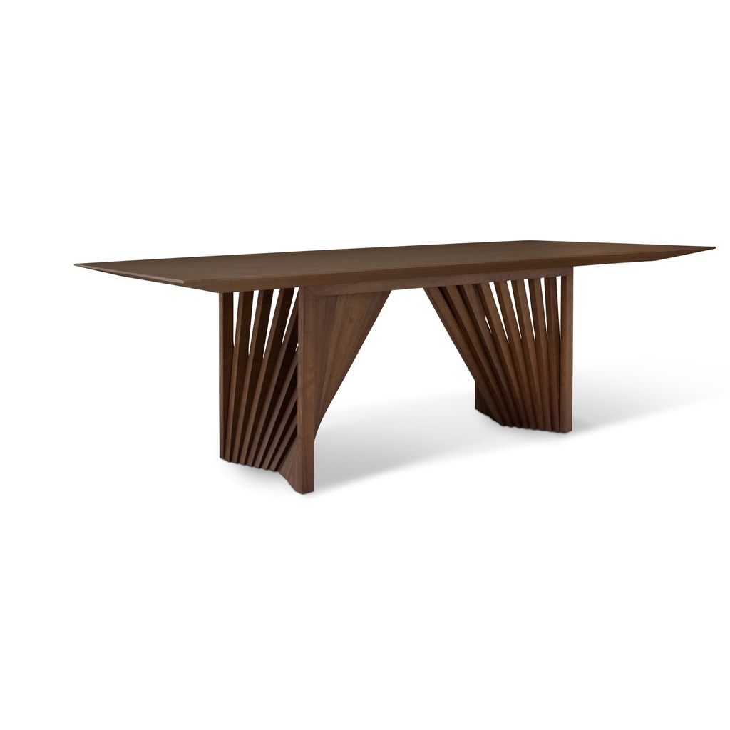 [BSM-208223-06] Laguna Wooden Dining Table (Nogal)