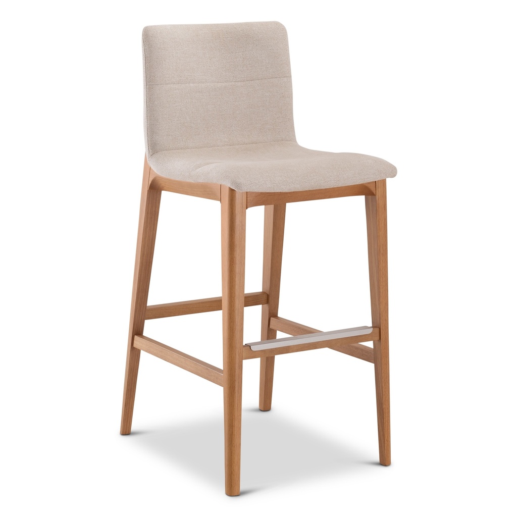 [BSM-239965-04] Godan Bar Stool (Harvest Natural, Damasco)
