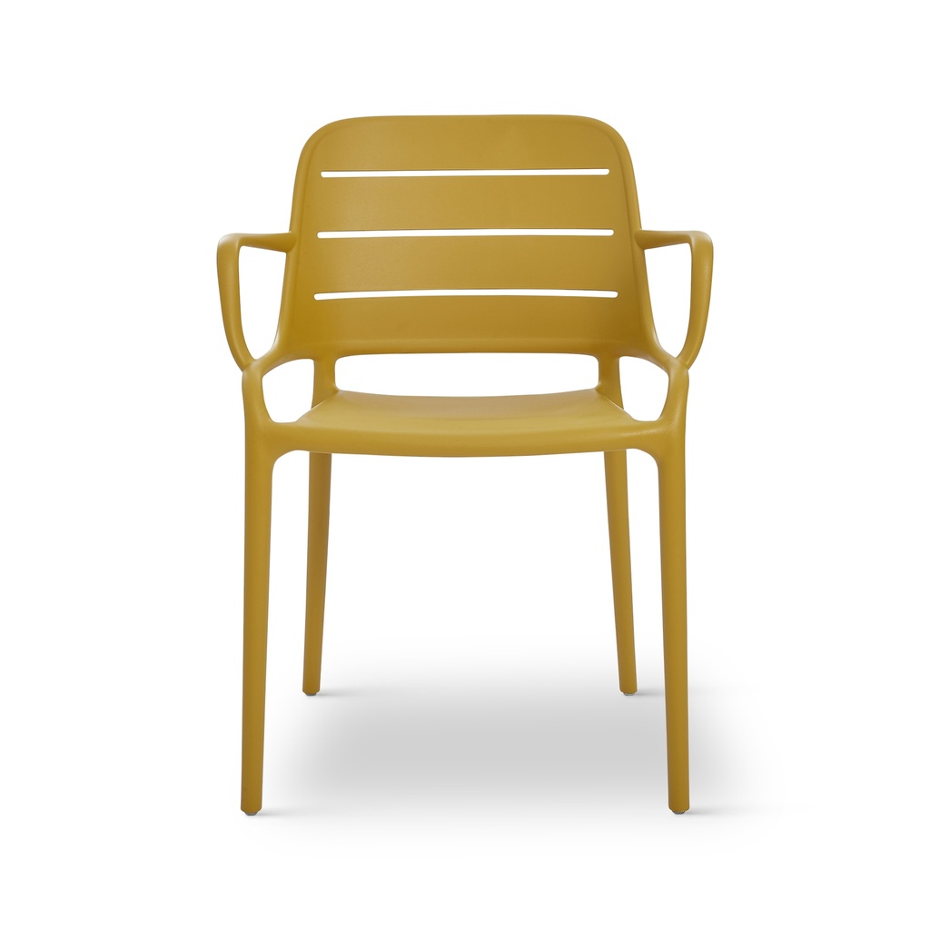 [CDH-JAS-AC-GNR-4CT] Jasper Outdoor Stacking Armchair (set of 4) (Ginger)