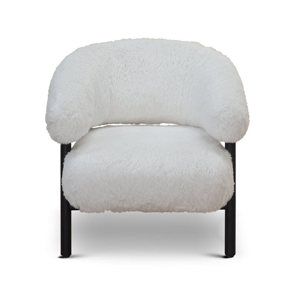 [IMS-MANDY-1S-01] Mandy Accent Chair (Black Wood, Fairy)
