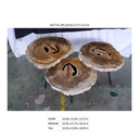 Jeno Nesting Coffee Table (set of 3) - Natural Light