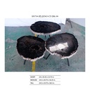 Jeno Nesting Coffee Table (set of 3) - Natural Dark