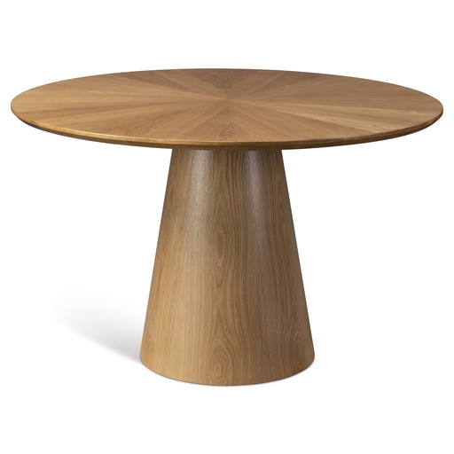 Mona Wood Round Dining Table