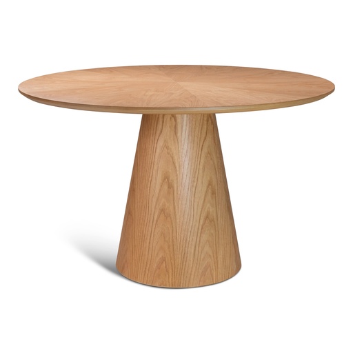 Mona Wood Round Dining Table