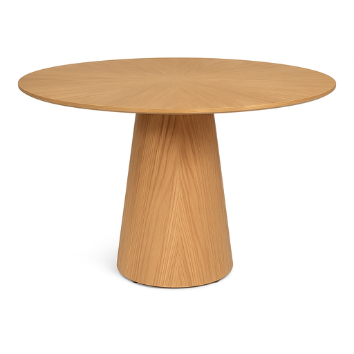 Mona Wood Round Dining Table
