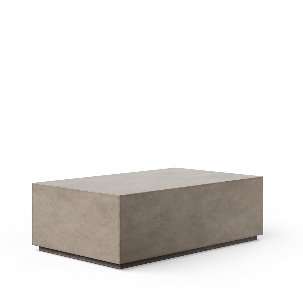 [VGS-BLOC-REC-CT] Bloc Rectangular Coffee Table (Dark Grey)