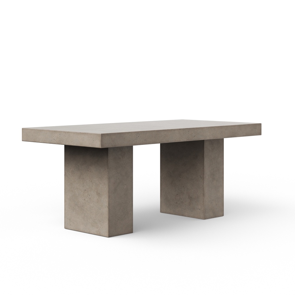 [VGS-ELCOR-6] Elcor Table - Dining Height (Dark Grey, 70.75 x 35.5 x 30.25)