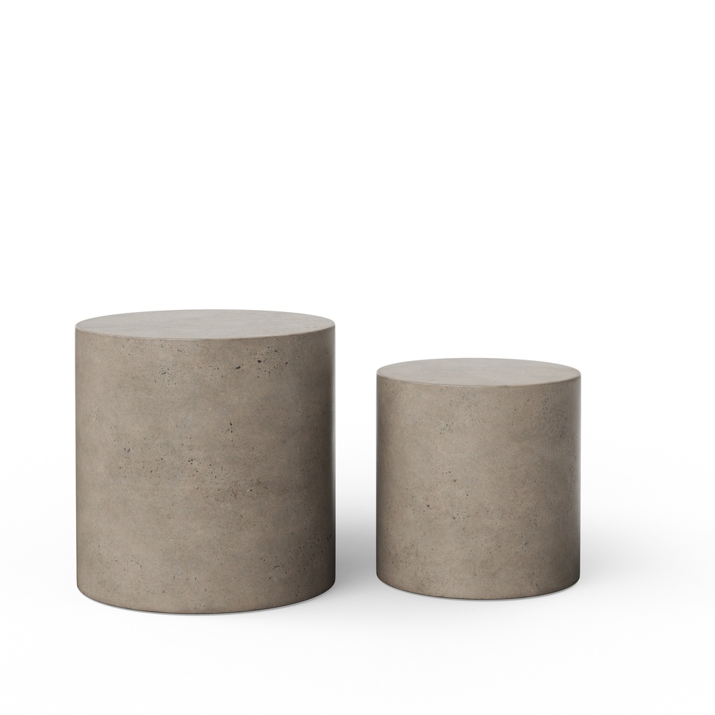[VGS-UNA-PED] Una Pedestal (Set of 2) (Dark Grey)