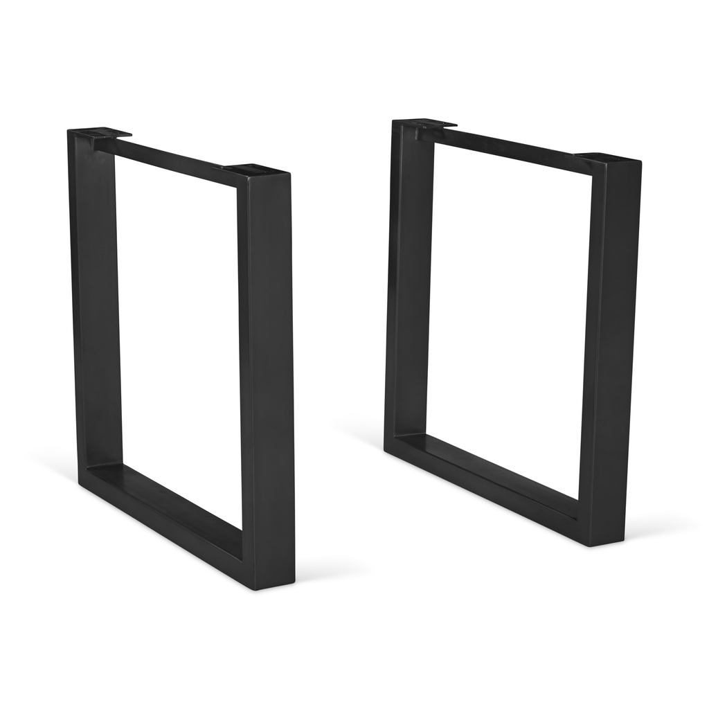 [IL-UDT-B-BLK] U Dining Table Base (Set of 2) (Black)
