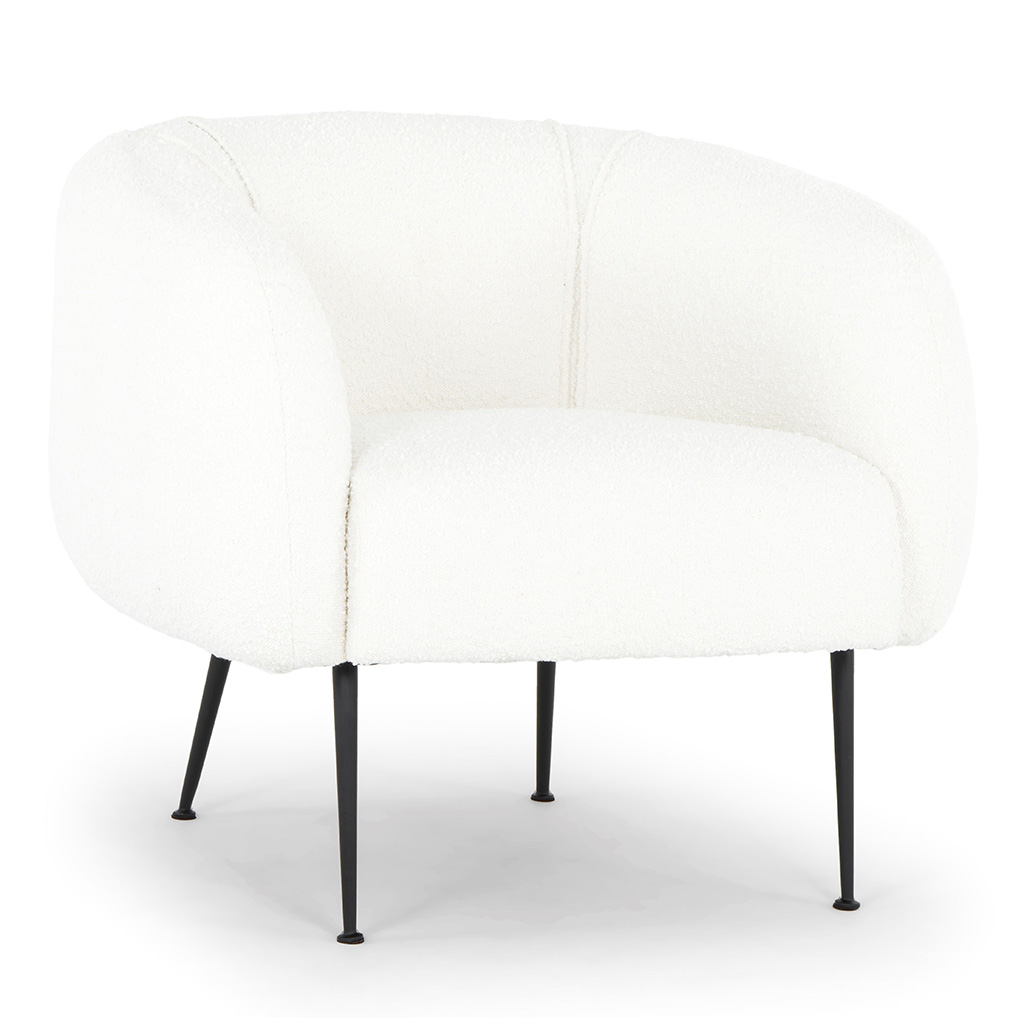 [VSD-SEPLI-C-WHT] Sepli Accent Chair  (White Bouclé)