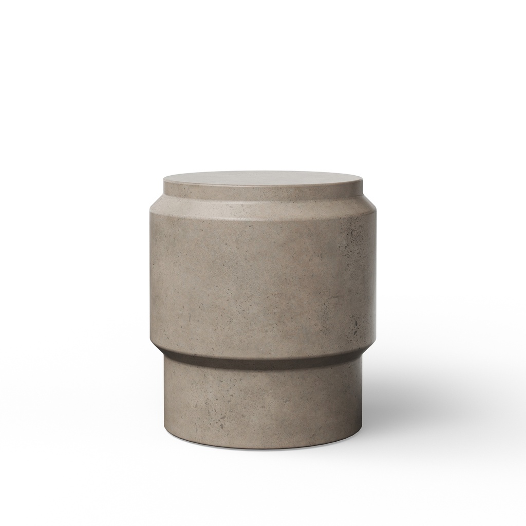 [VGS-BARR-STOOL] Barrel Stool (Dark Grey)