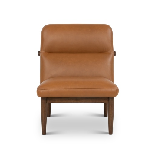 Hudson Leather Accent Chair